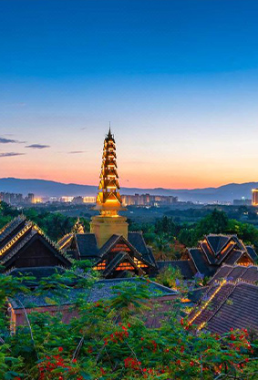版纳-普洱景迈山7日-普洱+太阳河森林公园+景迈山+糯干古寨+翁基古寨+中科院植物园+傣族园+大黑山南帕雨林徒步+曼听公园+总佛寺7日 